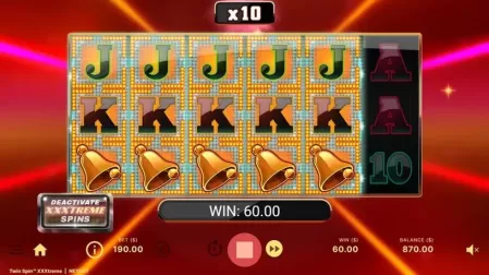 Twin Spin™ XXXtreme slot screenshot 2