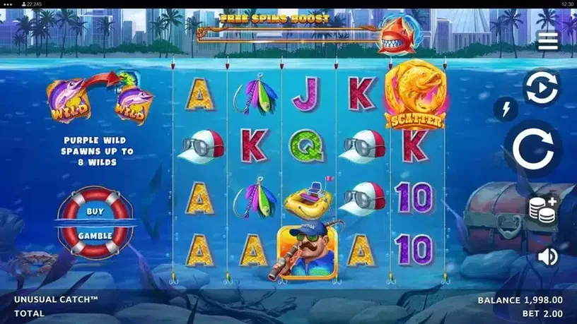 Unusual Catch slot screenshot 1