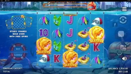 Unusual Catch slot screenshot 2