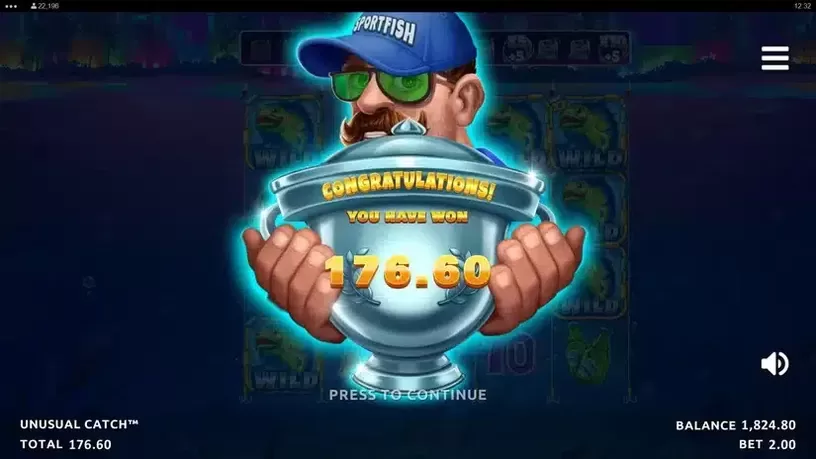 Unusual Catch slot screenshot 7