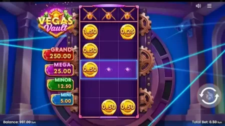 Vegas Vault slot screenshot 2