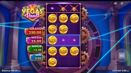 Vegas Vault slot screenshot 3