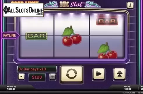 Win Screen 1. 10C Slot from Gluck Games