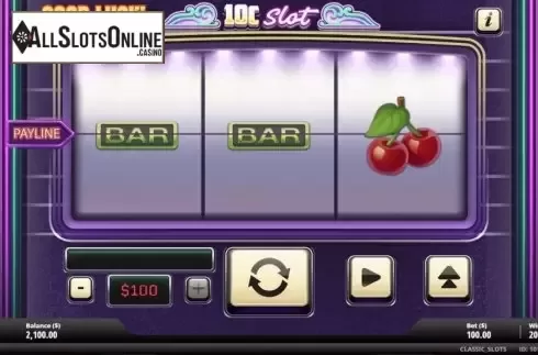 Win Screen 2. 10C Slot from Gluck Games