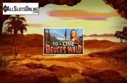 Screen1. 10-Line Deuces Wild from GamesOS