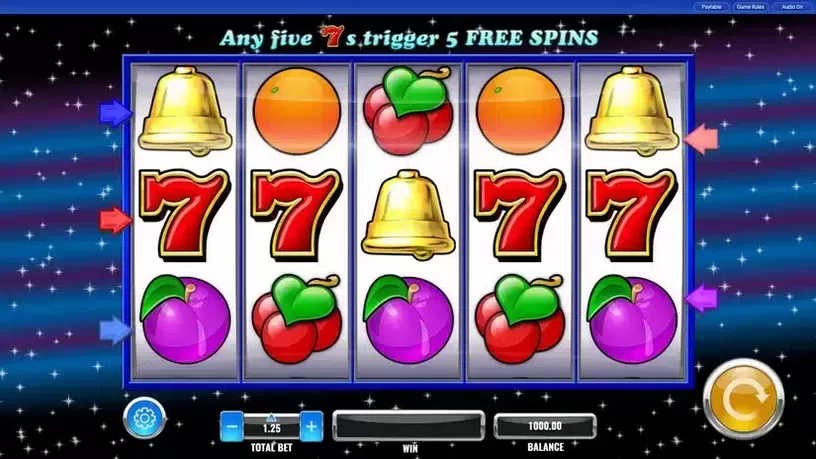 7s Wild slot screenshot 1