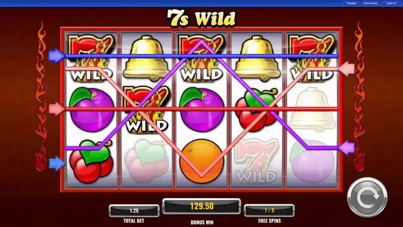 7s Wild slot screenshot 5