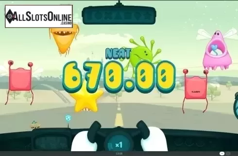 Win screen. Adventure Cab from Mighty Finger