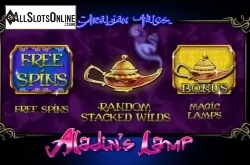 Screen2. Aladin's Lamp from Cayetano Gaming