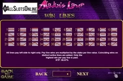 Screen5. Aladin's Lamp from Cayetano Gaming