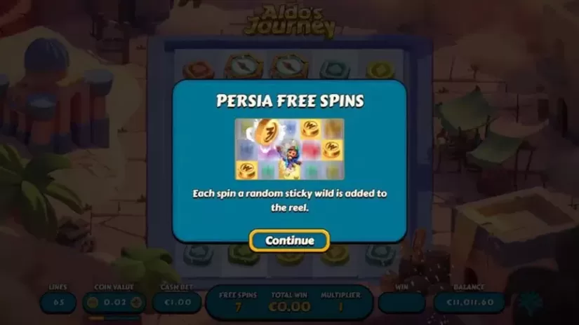 Aldo’s Journey slot screenshot 5