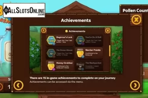 Paytable 4. Beehive Bedlam from CORE Gaming