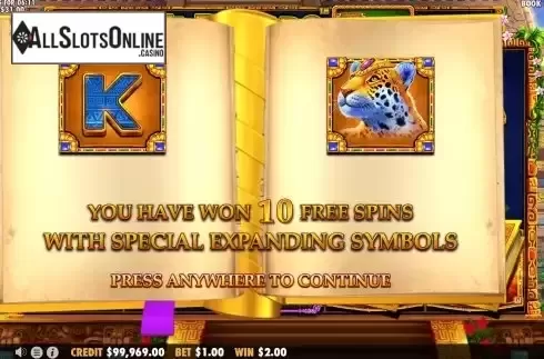 Choosing Expanding Symbols Screen