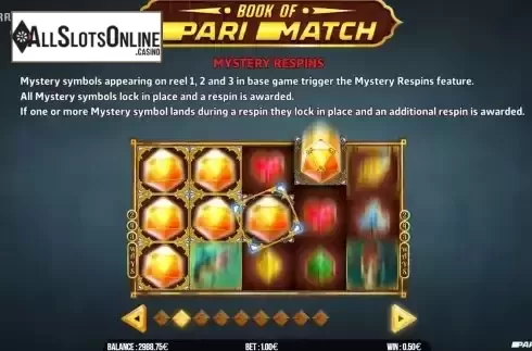 Game Features screen 2