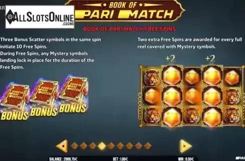 Game Features screen 4