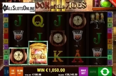 Win Screen 2. Book of the Ages from Bally Wulff
