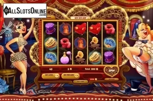Game Workflow screen. Burlesque (Red Rake) from Red Rake