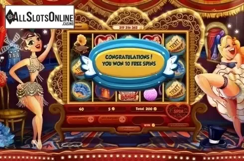 Win Screen 2. Burlesque (Red Rake) from Red Rake