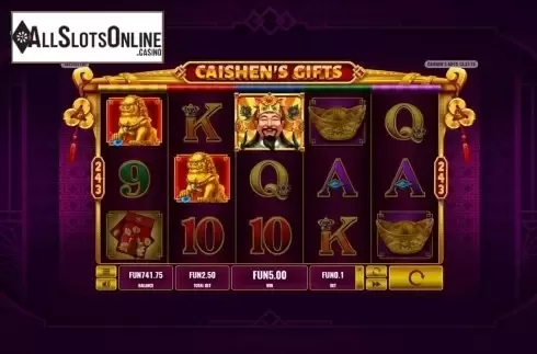 Win Screen 2. Caishen's Gift from Platipus