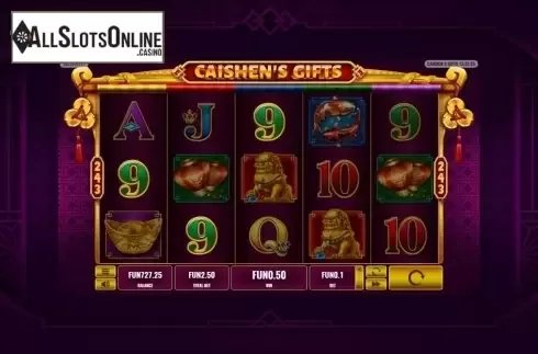 Win Screen 3. Caishen's Gift from Platipus