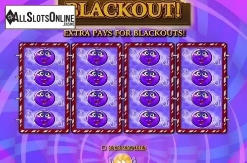Intro screen. Candy Bars from IGT