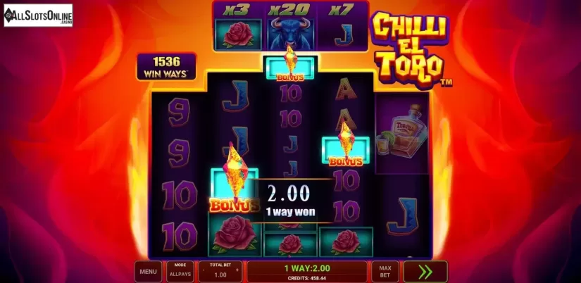 Free Spins Win Screen