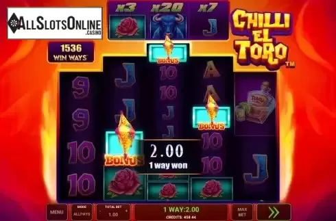 Free Spins Win Screen