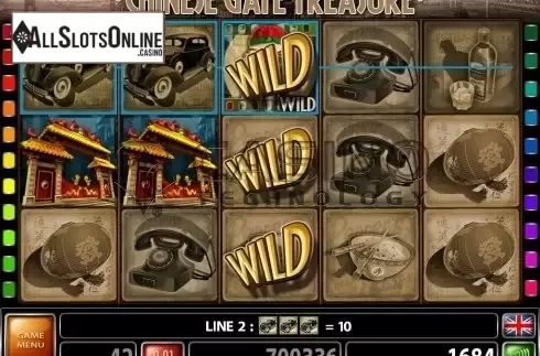 Screen3. Chinese Gate Treasure from Casino Technology