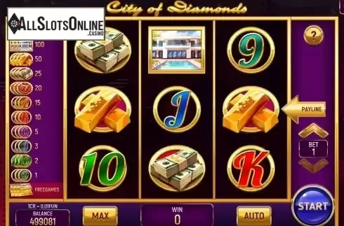 Game screen