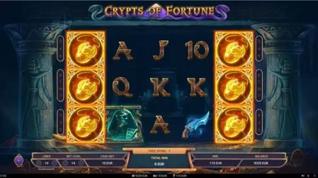 Crypts of Fortune slot screenshot 4