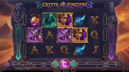 Crypts of Fortune slot screenshot 1