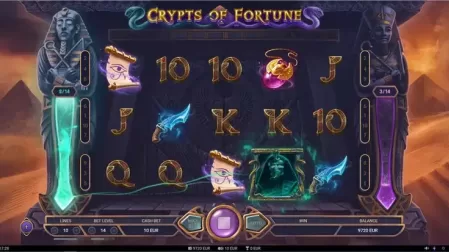 Crypts of Fortune slot screenshot 3