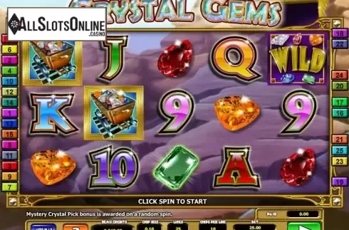 Reels. Crystal Gems from 2by2 Gaming
