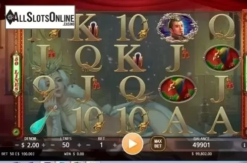 Reel screen. Daji from KA Gaming