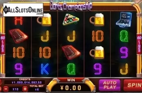 Reel Screen. Darts Championship from CQ9Gaming