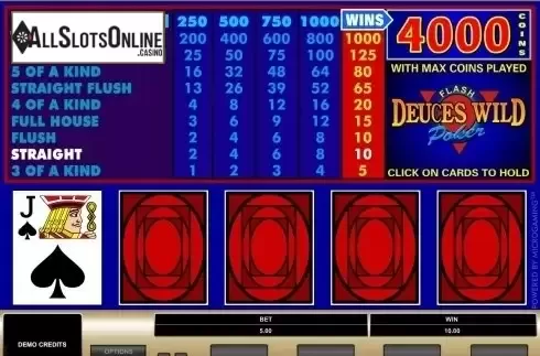 Deuces Wild. Deuces Wild (Microgaming) from Microgaming