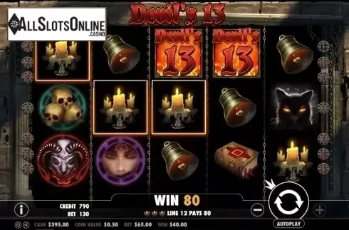 Win Screen 2. Diablo 13 from Pragmatic Play