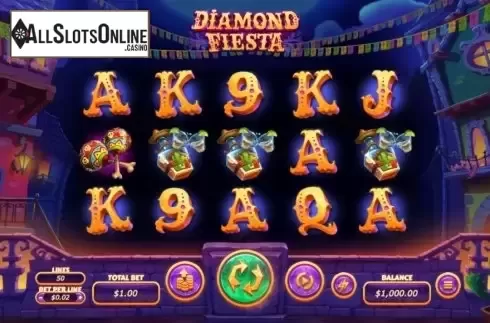 Reel Screen. Diamond Fiesta from RTG