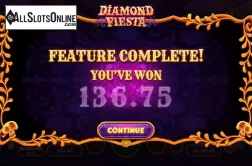 Win Screen 3. Diamond Fiesta from RTG