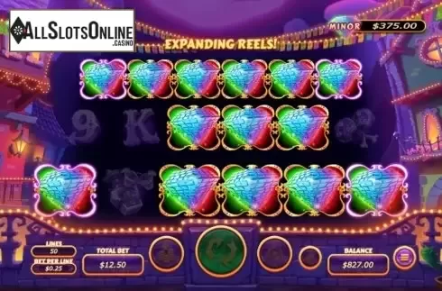 Expanding Reels . Diamond Fiesta from RTG