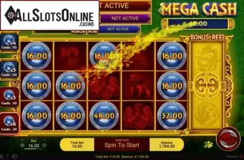 Mega Cash Win. Dragon Empire from Spadegaming