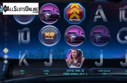 Screen4. Drive Multiplier Mayhem from NetEnt