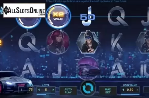 Screen6. Drive Multiplier Mayhem from NetEnt