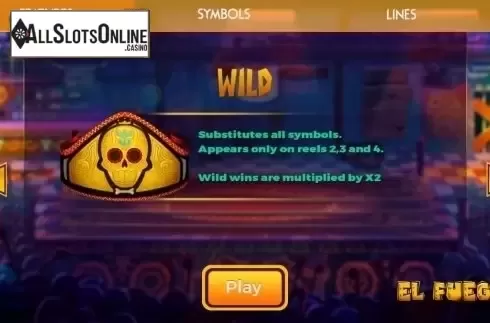 wild. El Fuego from Spinmatic