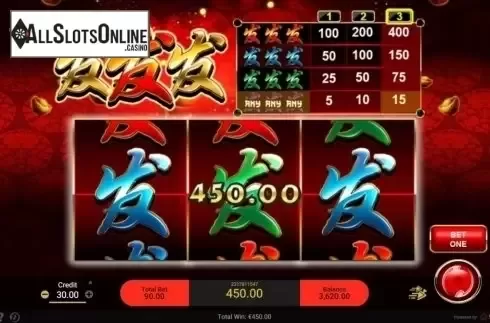 Win Screen 1. FaFaFa (Spadegaming) from Spadegaming