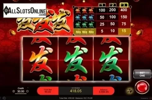 Win Screen 2. FaFaFa (Spadegaming) from Spadegaming