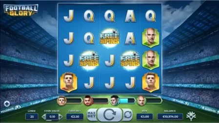 Football Glory slot screenshot 2