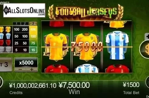 Win Screen. Football Jerseys from CQ9Gaming