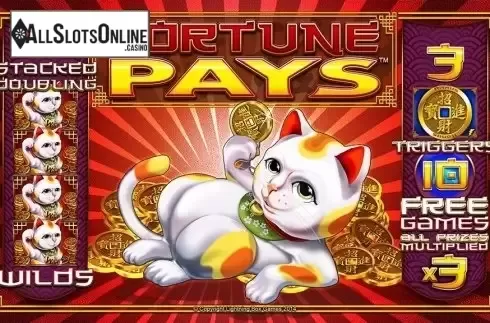 Start Screen. Fortune Pays from Lightning Box