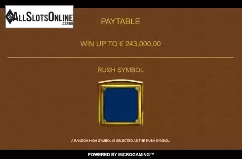 Paytable